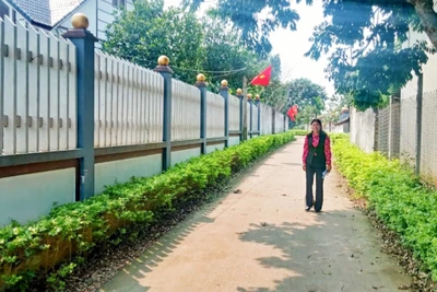 Kinh tế phát triển, môi trường trong lành, xã Dương Thành, huyện Phú Bình trở thành miền quê đáng sống.