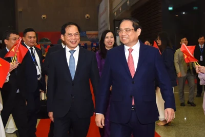 Thủ tướng Phạm Minh Chính dự Phiên họp toàn thể về ngoại giao kinh tế phục vụ phát triển đất nước.