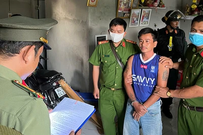 Khởi tố, bắt tạm giam đối tượng Thạch Nga ấp Đồng Khoen, xã Phong Phú, huyện Cầu Kè, tỉnh Trà Vinh.