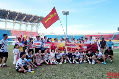 Đội Báo Nông thôn ngày nay vô địch Press Cup 2022 lần thứ VI.