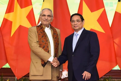 [Ảnh] Thủ tướng Phạm Minh Chính hội kiến Tổng thống Timor-Leste Jose Ramos-Horta