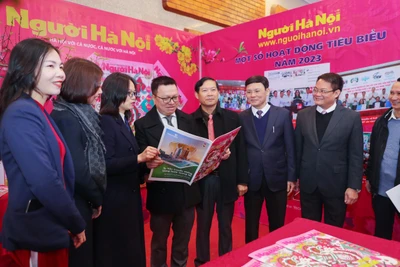 [Ảnh] Khai mạc Hội báo Xuân Giáp Thìn Hà Nội 2024