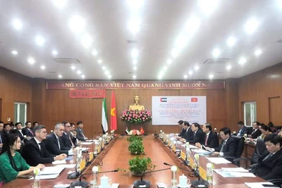 Toàn cảnh Lễ ký kết biên bản ghi nhớ giữa Ủy ban Nhân dân tỉnh Bà Rịa-Vũng Tàu và Tập đoàn DP World.