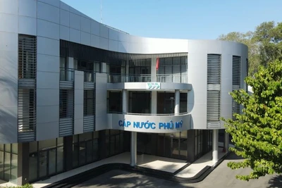 Trụ sở Công ty Cổ phần cấp nước Phú Mỹ ( Bà Rịa-Vũng Tàu).