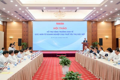 Quang cảnh hội thảo. 