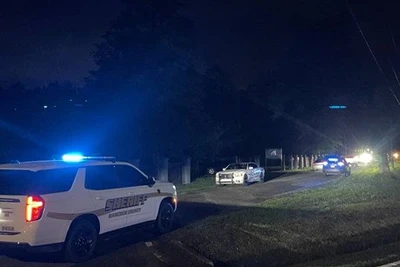 Cảnh sát phong tỏa hiện trường vụ nổ súng. (Nguồn: Sun Herald)