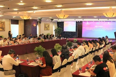 Quang cảnh hội thảo.