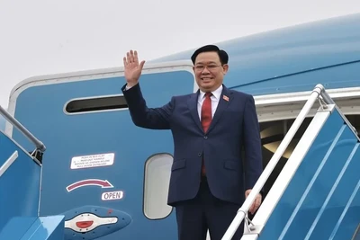 Chủ tịch Quốc hội Vương Đình Huệ. (Ảnh: TTXVN)