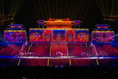 Một màn đại cảnh tại lễ khai mạc. (Ảnh: Nhà sản xuất cung cấp)