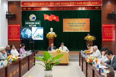 Quang cảnh hội thảo.