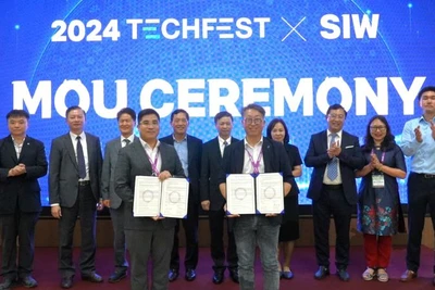 Lễ ký kết biên bản ghi nhớ giữa VNEI và DCCEI.