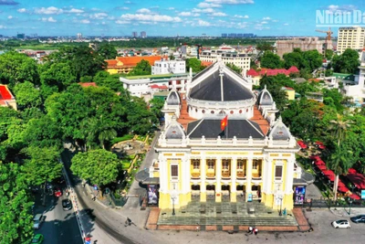 Nhà hát Lớn Hà Nội (Ảnh: Lê Việt/Báo Nhân Dân)