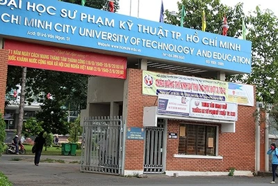 Trường đại học Sư phạm kỹ thuật Thành phố Hồ Chí Minh. (Ảnh: Thanh Tuấn)