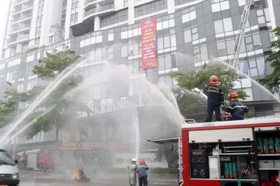 [Video] Nhiều chung cư, trường học ở Hà Nội chưa nghiệm thu phòng cháy đã hoạt động
