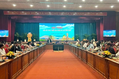 Quang cảnh hội thảo.