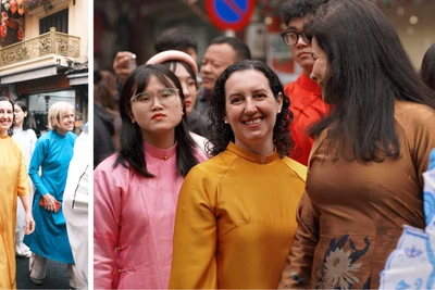 Cổ phục Việt trong cuộc sống hiện đại