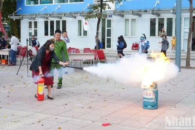 Bảo đảm an toàn phòng cháy, chữa cháy là yêu cầu cấp thiết trong tình hình thực tế.