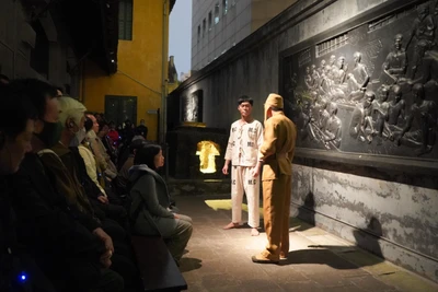 Chương trình biểu diễn “Đêm thiêng liêng” của Di tích Nhà tù Hỏa Lò.