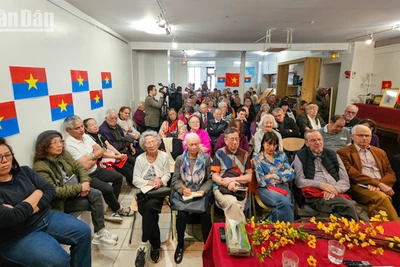 Sự đoàn kết là sức mạnh của dân tộc Việt Nam, nhất là bà con sinh sống ở nước ngoài. (Ảnh: MINH DUY)