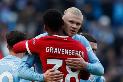 Hai đội chia điểm ở trận lượt đi. (Ảnh: Premier League)