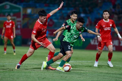 [Ảnh] TP Hồ Chí Minh cầm hoà Thể Công Viettel