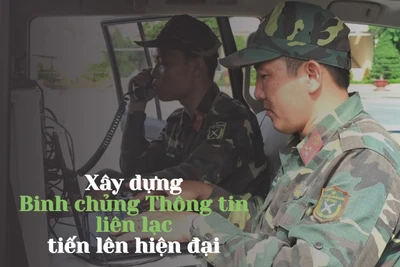 Xây dựng Binh chủng Thông tin liên lạc tiến lên hiện đại