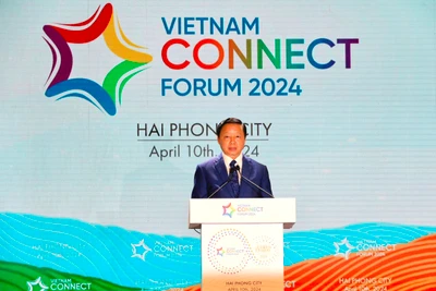 Phó Thủ tướng Trần Hồng Hà phát biểu tại sự kiện. (Ảnh: VCF)