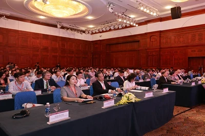 Các đại biểu tham dự Diễn đàn phát triển khu công nghiệp Việt Nam 2025. (Ảnh: Thanh Tâm)