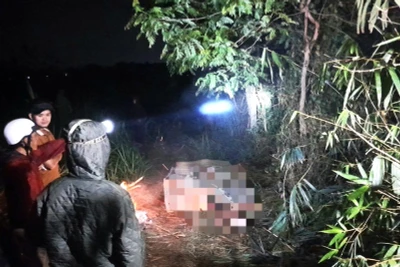 Hiện trường phát hiện thi thể hai người phụ nữ tử vong.