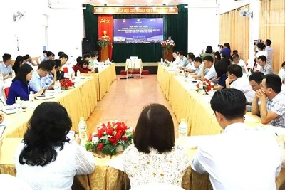 Quang cảnh hội thảo tập huấn.