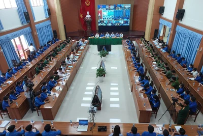 Quang cảnh buổi đối thoại.