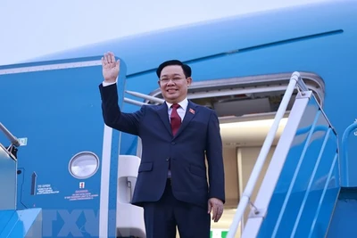 Chủ tịch Quốc hội Vương Đình Huệ. (Ảnh: TTXVN)