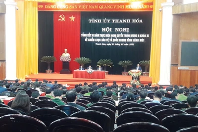Quang cảnh hội nghị.
