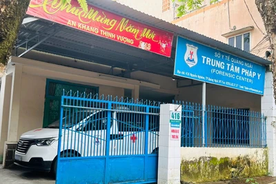 Có ít nhất 15 kết luận giám định pháp y của Trung tâm Pháp y tỉnh Quảng Ngãi bị làm giả.