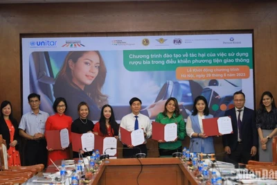 Chương trình đào tạo nhằm góp phần thúc đẩy Mục tiêu thực hiện an toàn đường bộ toàn cầu của Liên hợp quốc.