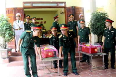 Ngành đường sắt miễn cước vận chuyển hành lý là hài cốt liệt sĩ trên toa xe hành lý và miễn vé tàu cho thân nhân đi cùng.