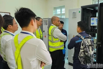 Thanh tra ICAO thực hiện đánh giá trực tiếp tại Cảng hàng không quốc tế Nội Bài.