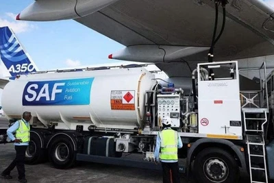 Các động cơ máy bay hiện tại có thể hoạt động hiệu quả với hỗn hợp 50% SAF và 50% nhiên liệu máy bay thông thường.