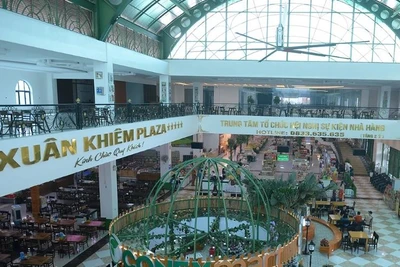 Trạm dừng nghỉ Xuân Khiêm trên tuyến cao tốc Cao Bồ-Mai Sơn.