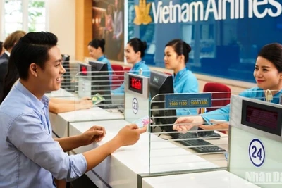 Vietnam Airlines triển khai chương trình ưu đãi đồng giá vé Tết Ất Tỵ 2025 từ 666.000 đồng/chiều hạng phổ thông và 1,868 triệu đồng/chiều cho hạng thương gia (đã gồm thuế, phí).