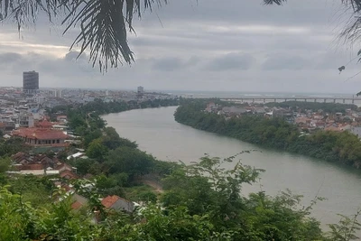 Một góc thành phố Tuy Hòa, tỉnh Phú Yên.