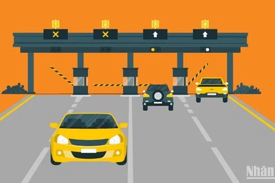 [Infographic] Giá vé mới tăng tại các trạm thu phí BOT ở miền trung từ ngày 29/12/2023