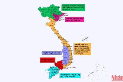 [Infographic] 6 vùng phát triển theo quy hoạch tổng thể quốc gia thời kỳ 2021-2030