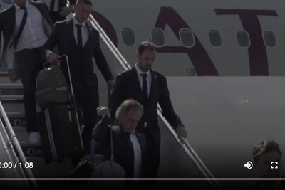 Đội tuyển Uruguay và Serbia có mặt tại Doha, Qatar 