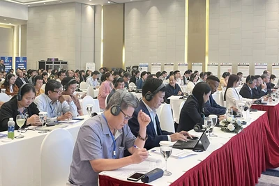 Các đại biểu tham dự hội nghị.