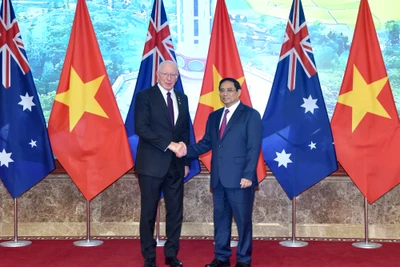 [Ảnh] Thủ tướng Phạm Minh Chính hội kiến Toàn quyền Australia David Hurley