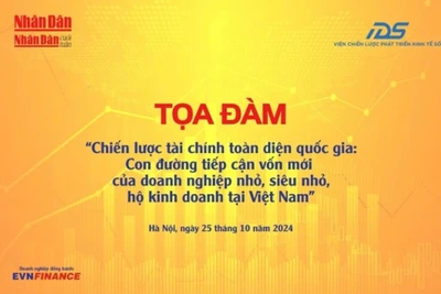 Tổ chức Tọa đàm về chiến lược tài chính toàn diện quốc gia: Tạo cơ hội tiếp cận vốn cho doanh nghiệp nhỏ và siêu nhỏ