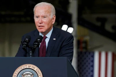 Tổng thống Mỹ Joe Biden. (Ảnh: REUTERS)