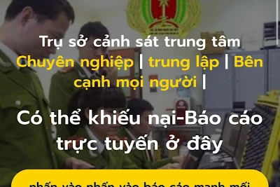 Website có địa chỉ 113-bca.online giả mạo Cục An ninh mạng và phòng chống tội phạm sử dụng công nghệ cao.