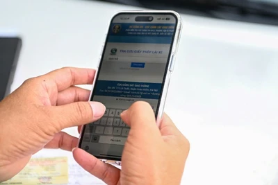 Cấp đổi lại giấy phép lái xe trực tuyến từ 1/3.